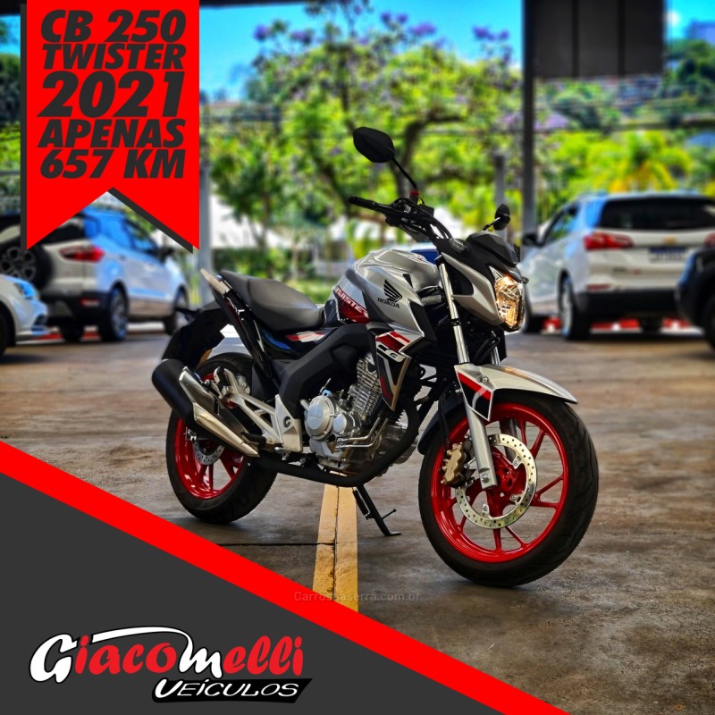 cb 250f twister abs 2021 caxias do sul