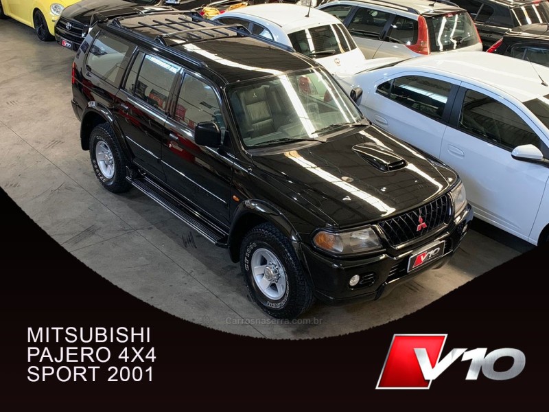 pajero 2.8 sport gls 8v 4x4 turbo diesel 4p manual 2001 caxias do sul