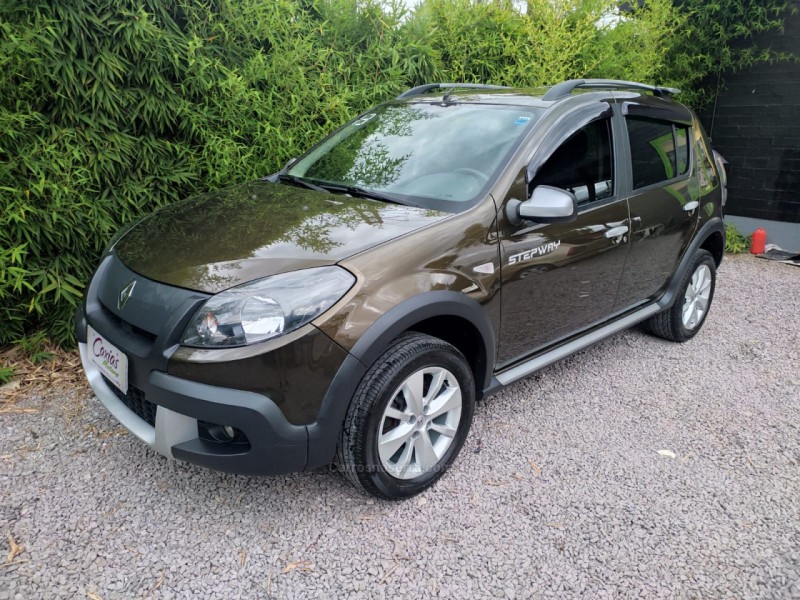 sandero 1.6 stepway 16v flex 4p manual 2013 caxias do sul