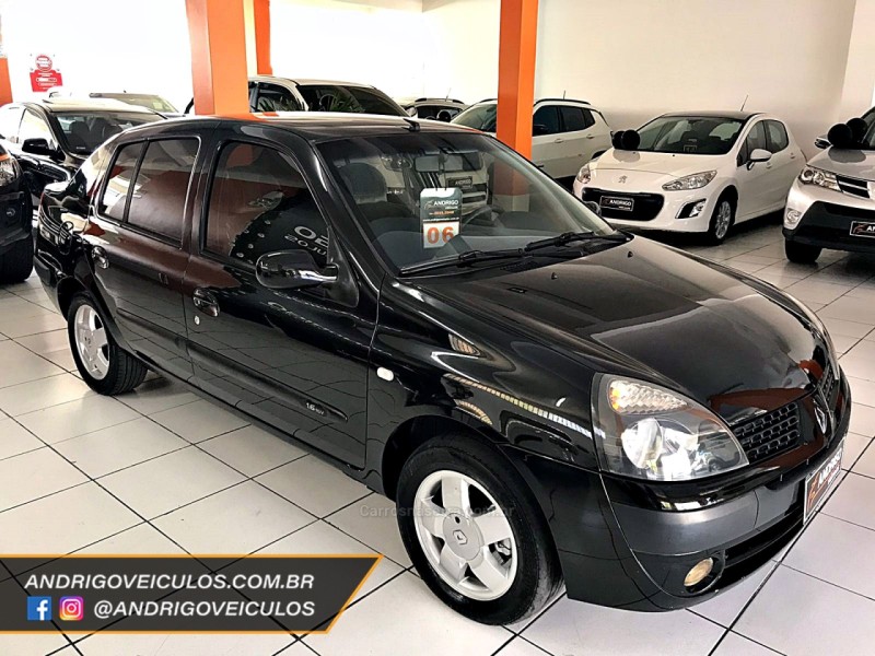 clio 1.6 privilege sedan 16v gasolina 4p manual 2006 caxias do sul