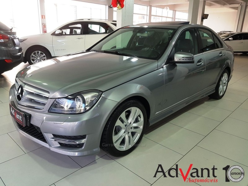 c 200 1.8 cgi avantgarde 16v gasolina 4p automatico 2014 caxias do sul