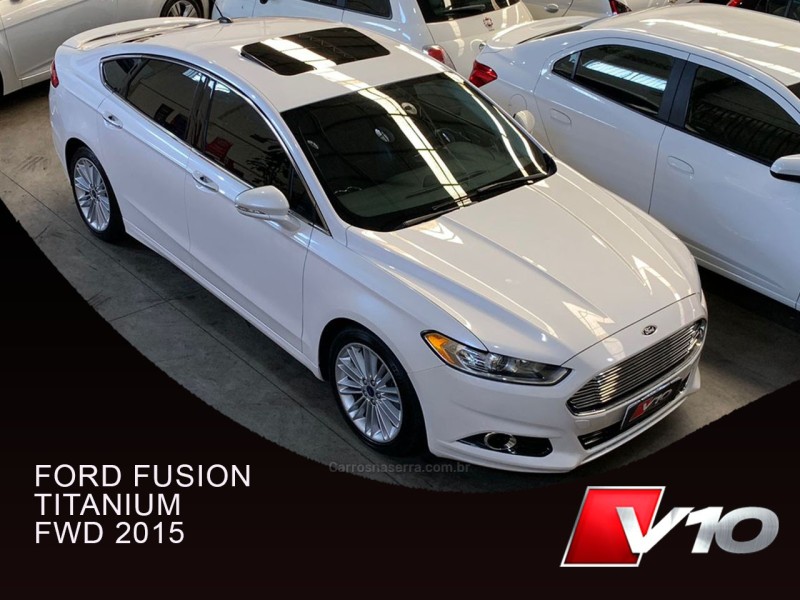 fusion 2.0 titanium gtdi ecoboost fwd gasolina 4p automatico 2015 caxias do sul