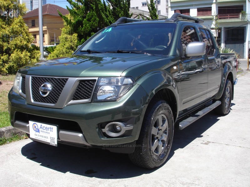 frontier 2.5 sv attack 4x4 cd turbo eletronic diesel 4p manual 2014 caxias do sul