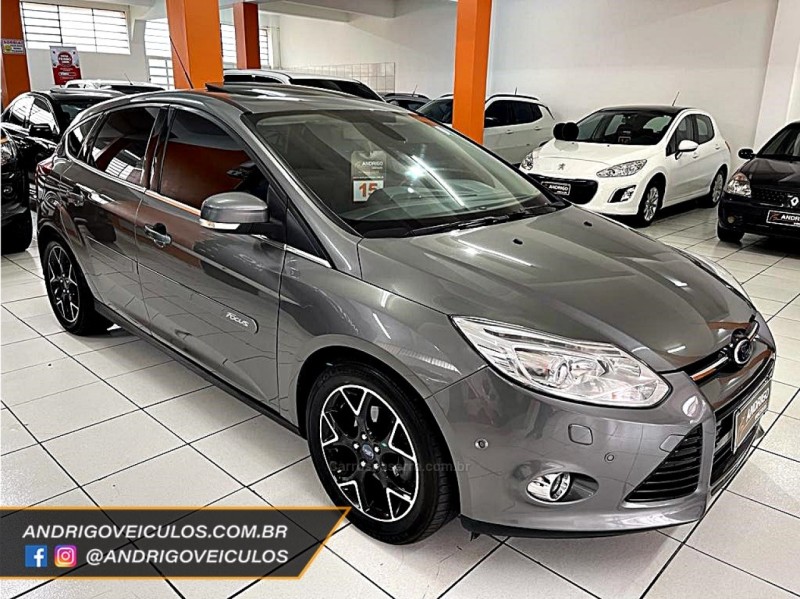 focus 2.0 titanium plus 16v flex 4p powershift 2015 caxias do sul