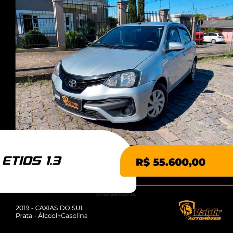 etios 1.3 x 16v flex 4p manual 2019 caxias do sul