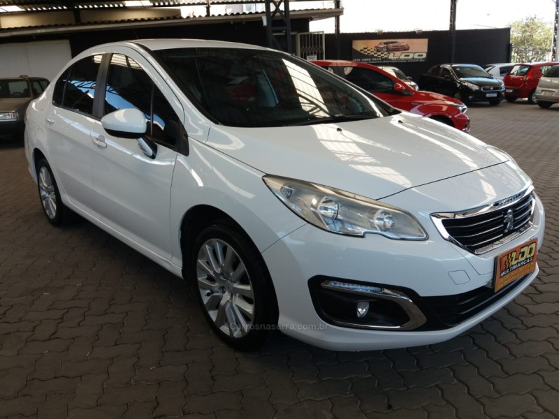 408 2.0 allure 16v flex 4p automatico 2016 caxias do sul