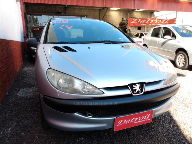 206 1.4 PRESENCE 8V FLEX 4P MANUAL - 2008 - CAXIAS DO SUL