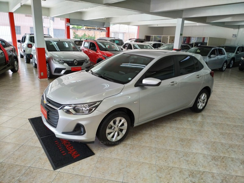 ONIX 1.0  LTZ 12V TURBO FLEX 4P AUTOMÁTICO - 2020 - CAXIAS DO SUL