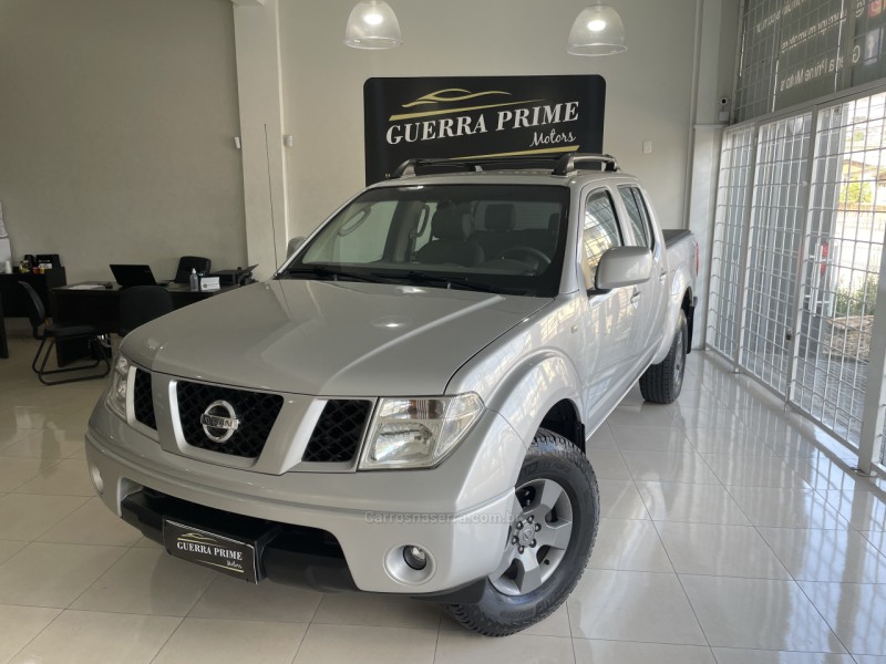 frontier 2.5 xe 4x4 cd turbo eletronic diesel 4p manual 2010 caxias do sul