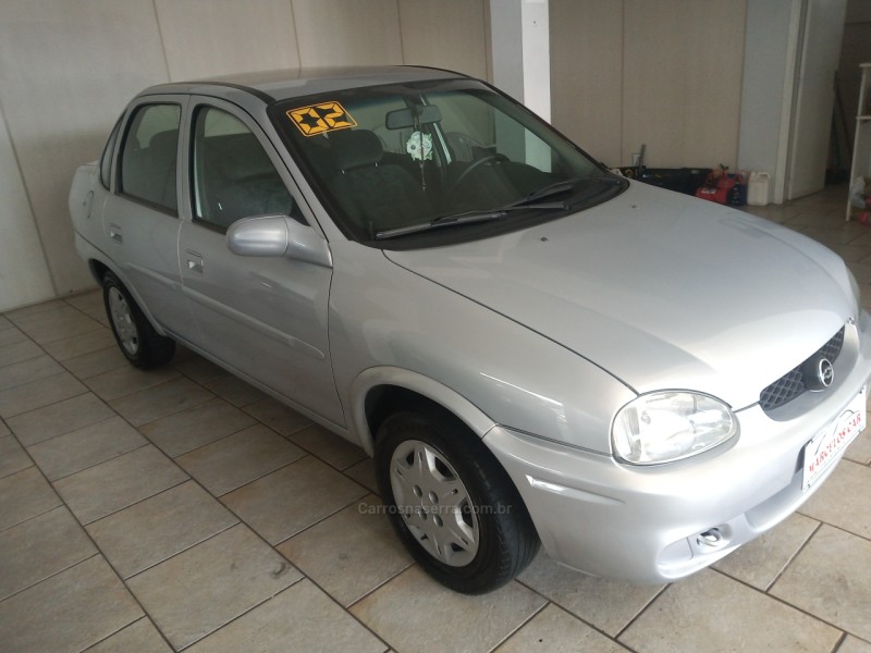 corsa 1.0 mpfi milenium 8v gasolina 4p manual 2002 caxias do sul