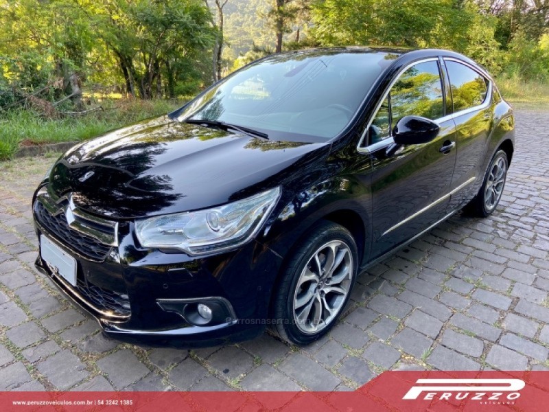 ds4 1.6 thp chic 165 16v turbo gasolina 4p automatico 2014 nova prata