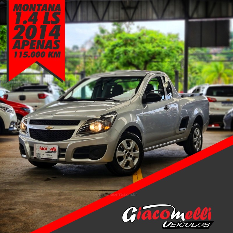 montana 1.4 mpfi ls cs 8v flex 2p manual 2014 caxias do sul