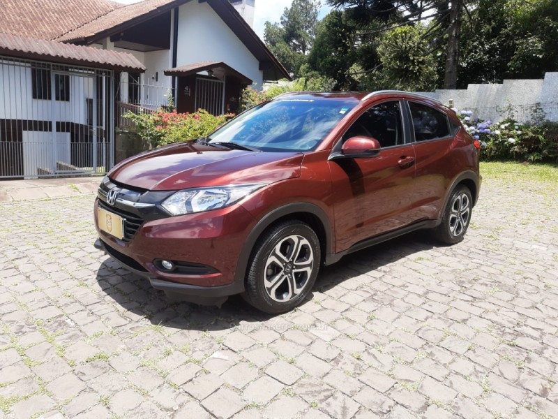 hr v 1.8 16v flex ex 4p automatico 2016 canela