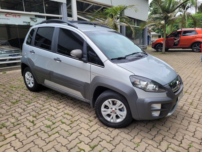 idea 1.8 mpi adventure 8v flex 4p automatizado 2014 nova prata