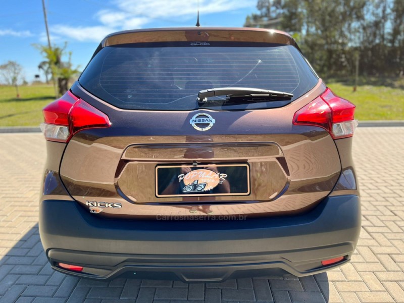 KICKS 1.6 16V FLEX S XTRONIC 4P AUTOMÁTICO - 2019 - CANELA
