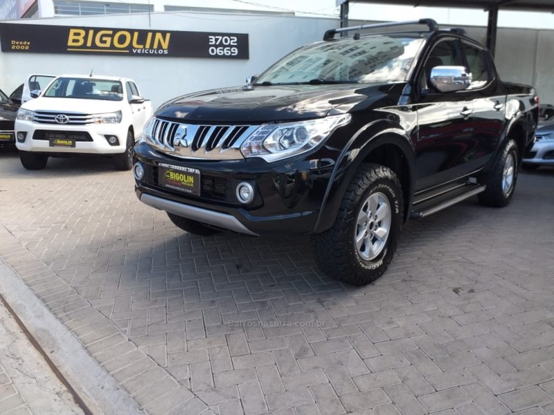 l200 triton 2.4 16v turbo diesel sport hpe top cd 4p 4x4 automatico 2018 bento goncalves
