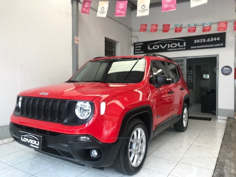 renegade 1.8 16v flex sport 4p automatico 2019 caxias do sul