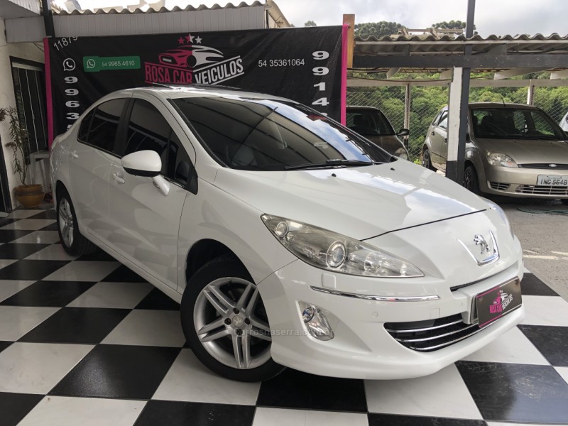 408 1.6 griffe 16v turbo gasolina 4p automatico 2013 caxias do sul