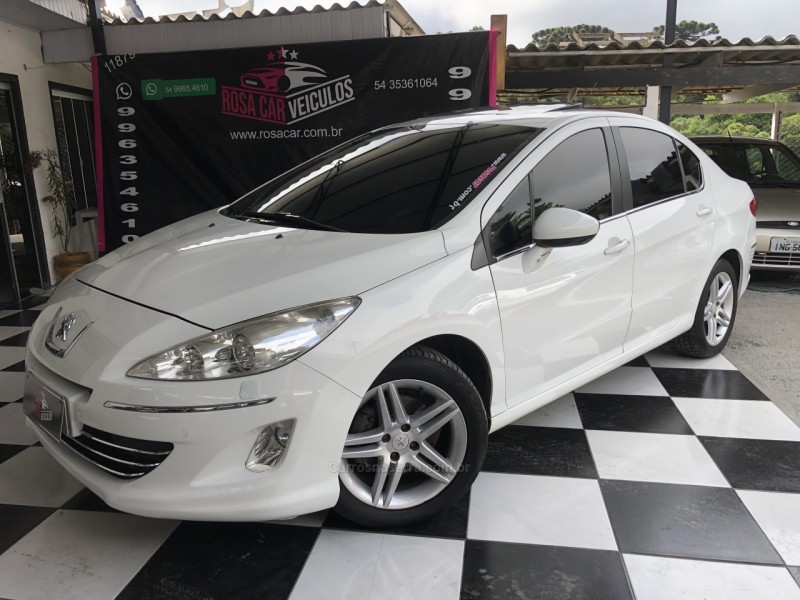 408 1.6 GRIFFE 16V TURBO GASOLINA 4P AUTOMÁTICO - 2013 - CAXIAS DO SUL