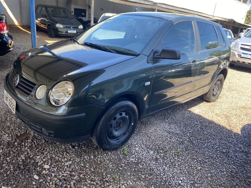 POLO 1.6 MI 8V GASOLINA 4P MANUAL - 2004 - CAXIAS DO SUL