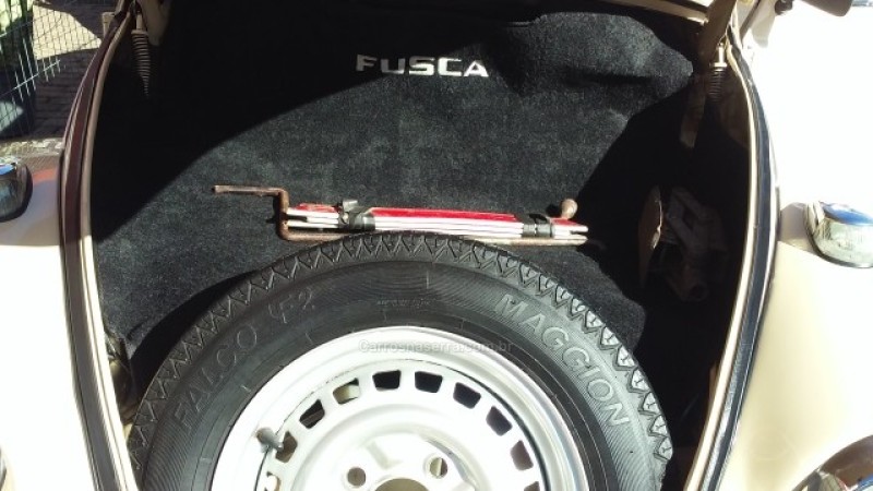 FUSCA 1.6 8V GASOLINA 2P MANUAL - 1985 - DOIS IRMãOS
