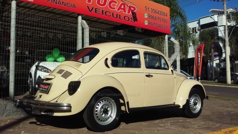 FUSCA 1.6 8V GASOLINA 2P MANUAL - 1985 - DOIS IRMãOS