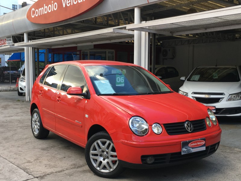 POLO 1.6 MI SPORTLINE 8V GASOLINA 4P MANUAL - 2006 - CAXIAS DO SUL