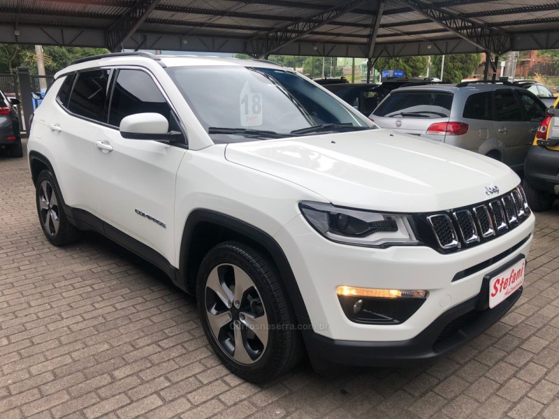 COMPASS 2.0 16V FLEX LONGITUDE AUTOMÁTICO - 2018 - FELIZ