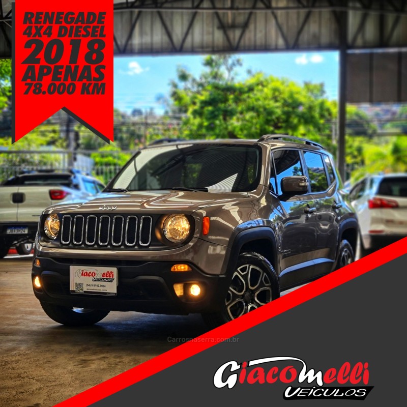 RENEGADE 2.0 16V TURBO DIESEL LONGITUDE 4P 4X4 AUTOMÁTICO