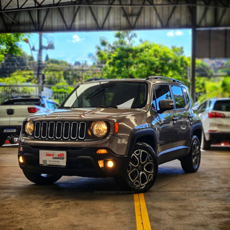 RENEGADE 2.0 16V TURBO DIESEL LONGITUDE 4P 4X4 AUTOMÁTICO - 2018 - CAXIAS DO SUL