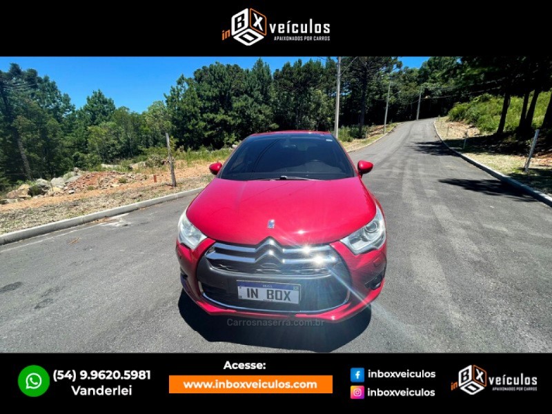 DS4 1.6 THP GASOLINA 4P AUTOMÁTICO - 2014 - GRAMADO