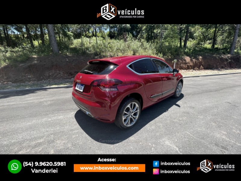 DS4 1.6 THP GASOLINA 4P AUTOMÁTICO - 2014 - GRAMADO
