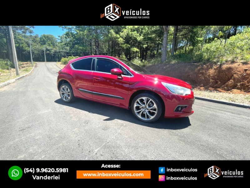 DS4 1.6 THP GASOLINA 4P AUTOMÁTICO - 2014 - GRAMADO