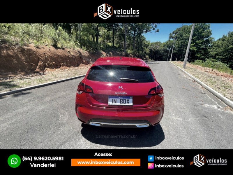 DS4 1.6 THP GASOLINA 4P AUTOMÁTICO - 2014 - GRAMADO