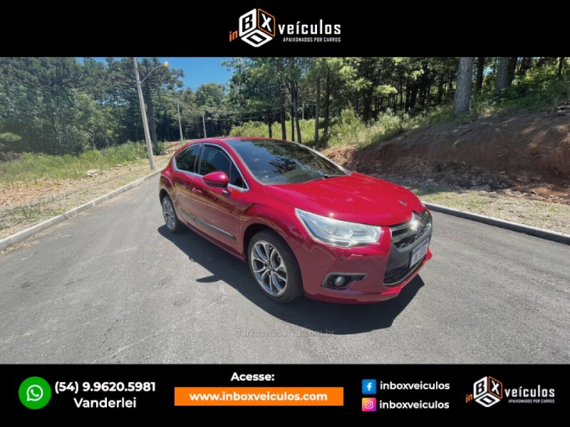 DS4 1.6 THP GASOLINA 4P AUTOMÁTICO - 2014 - GRAMADO