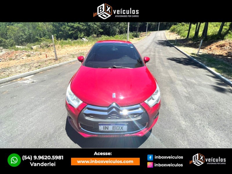 DS4 1.6 THP GASOLINA 4P AUTOMÁTICO - 2014 - GRAMADO