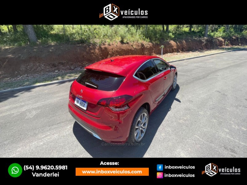 DS4 1.6 THP GASOLINA 4P AUTOMÁTICO - 2014 - GRAMADO