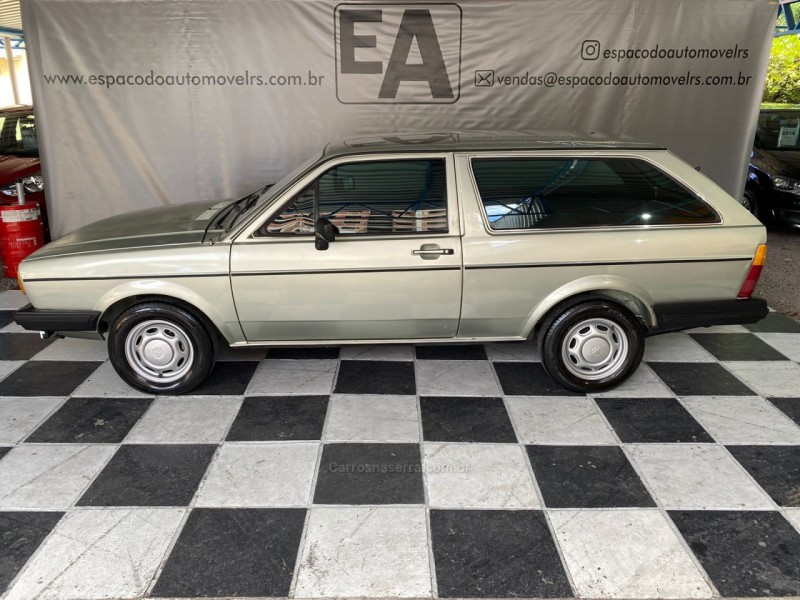 parati 1.6 ls 8v alcool 2p manual 1986 nova prata