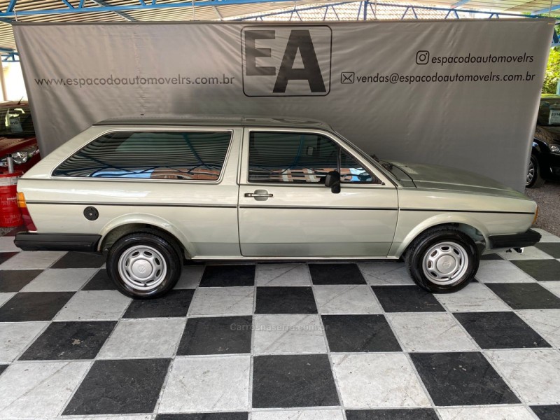 PARATI 1.6 LS 8V ÁLCOOL 2P MANUAL - 1986 - NOVA PRATA