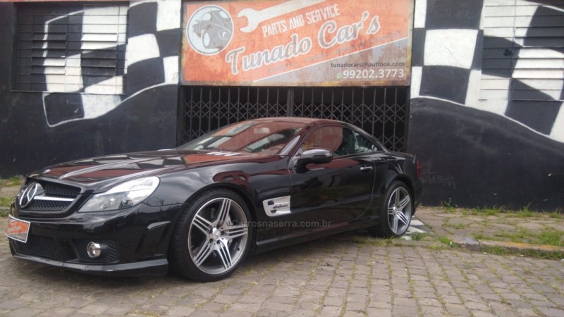 SL 63 AMG 6.2 ROADSTER V8 GASOLINA 2P AUTOMÁTICO - 2010 - CAXIAS DO SUL