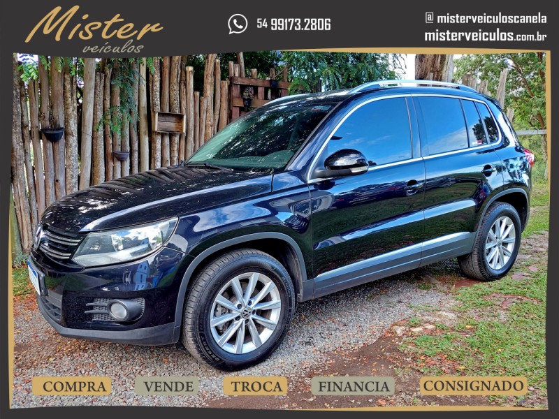 tiguan 2.0 tsi 16v turbo gasolina 4p tiptronic 2014 canela