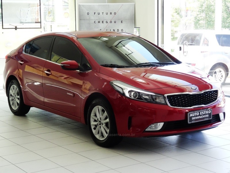 cerato 1.6 ex sedan 16v gasolina 4p automatico 2018 caxias do sul
