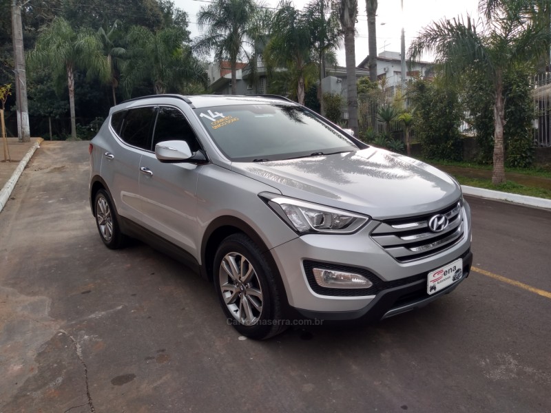 SANTA FÉ 3.3 MPFI 4X4 V6 270CV GASOLINA 4P AUTOMÁTICO - 2014 - CAMPO BOM