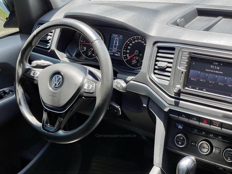 AMAROK 2.0 HIGHLINE 4X4 CD 16V TURBO INTERCOOLER DIESEL 4P AUTOMÁTICO - 2018 - LAGOA VERMELHA