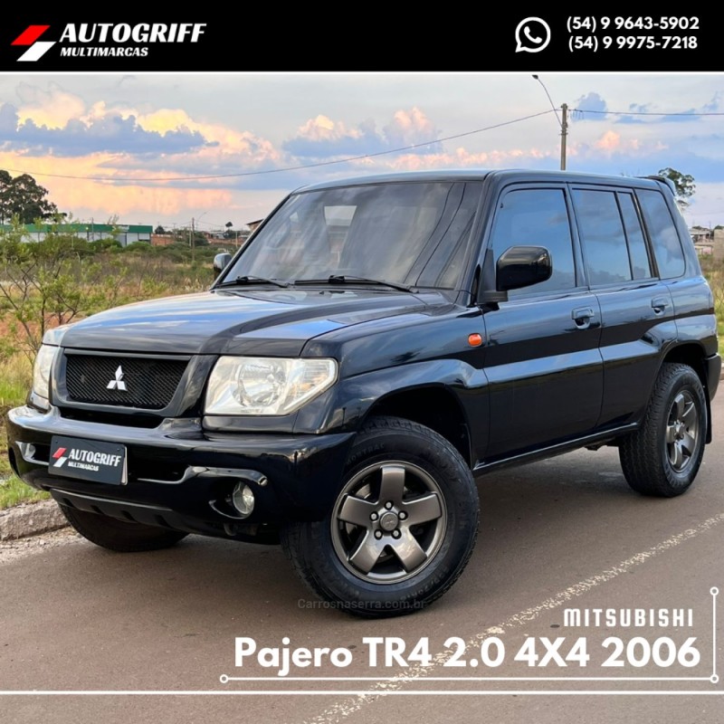 pajero tr4 2.0 4x4 16v 131cv gasolina 4p automatico 2006 vacaria