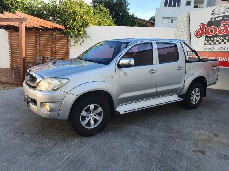 hilux 3.0 srv 4x4 cd 16v turbo intercooler diesel 4p automatico 2010 casca