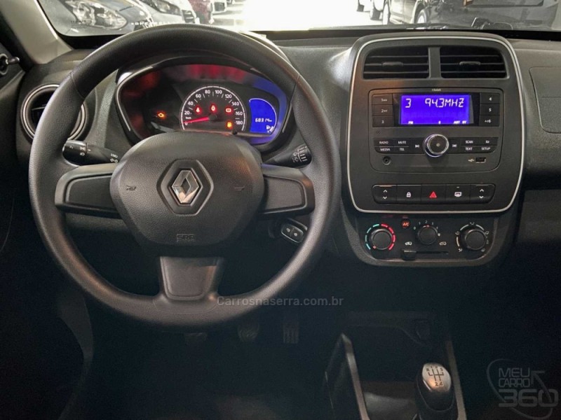 KWID 1.0 12V SCE FLEX ZEN MANUAL - 2018 - ESTâNCIA VELHA