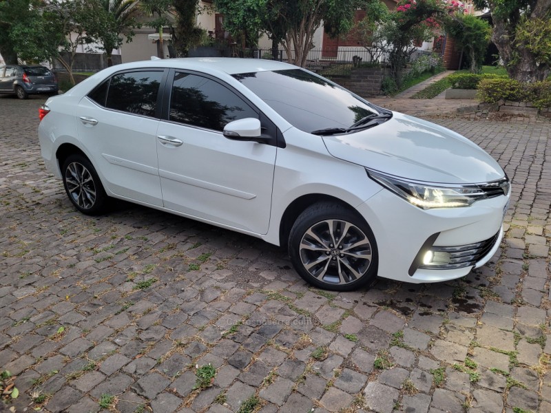 corolla 2.0 altis 16v flex 4p automatico 2018 nova prata