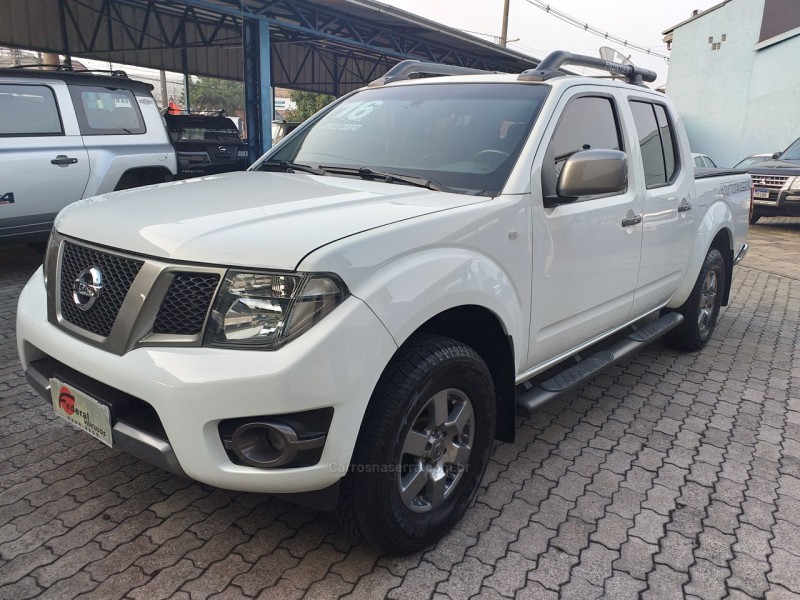 frontier 2.5 sv attack 4x4 cd turbo eletronic diesel 4p automatico 2016 caxias do sul