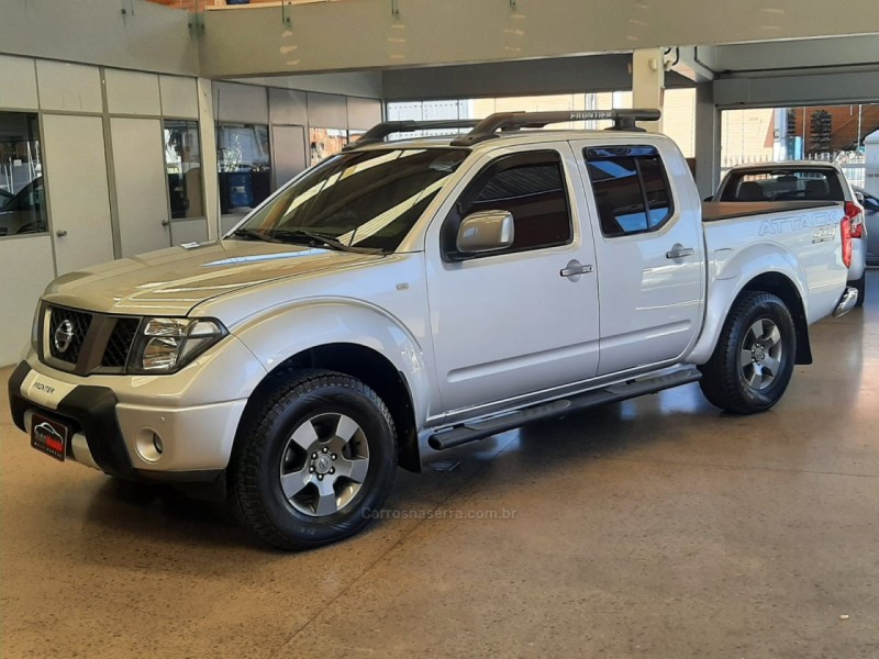frontier 2.5 se attack 4x4 cd turbo eletronic diesel 4p manual 2012 caxias do sul